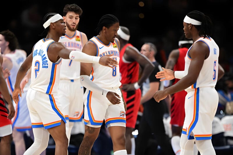 Hủy diệt Trail Blazers, Thunder lọt top những đội thắng đậm nhất lịch sử NBA