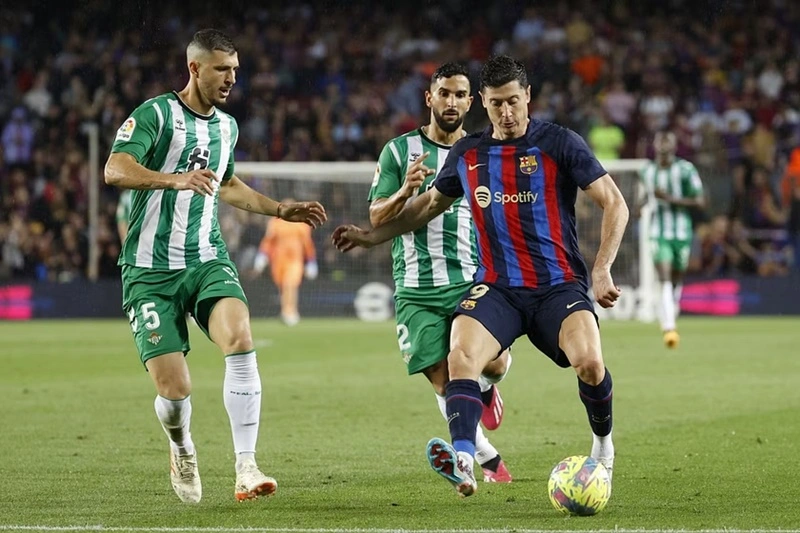 Barca có thể thắng Betis.