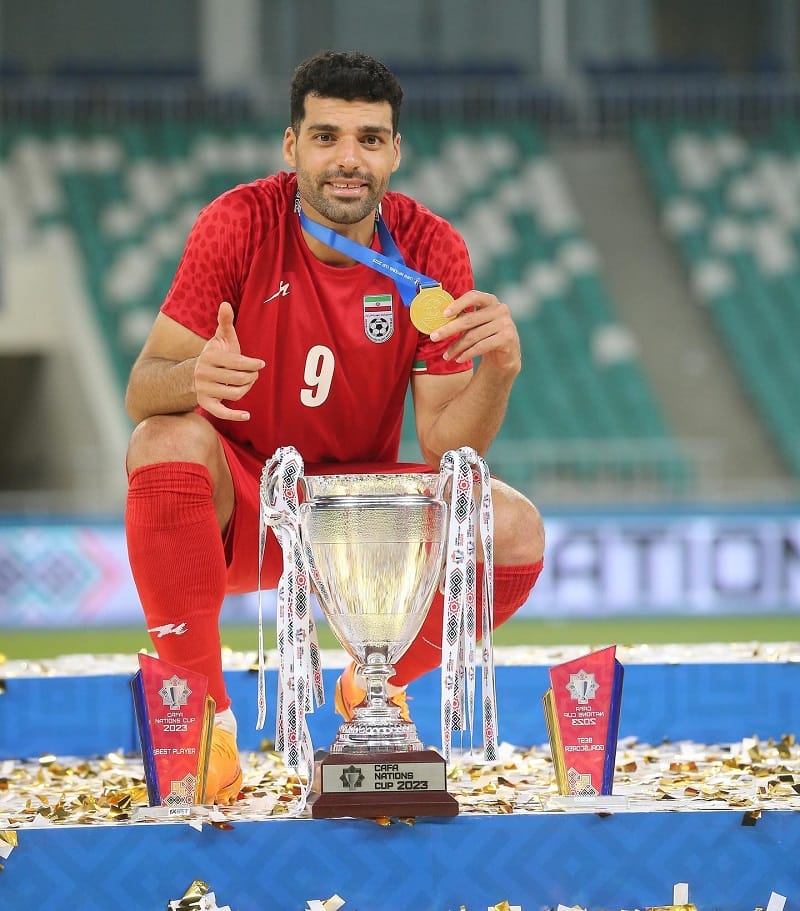 Taremi ghi điểm tại CAFA Nations Cup