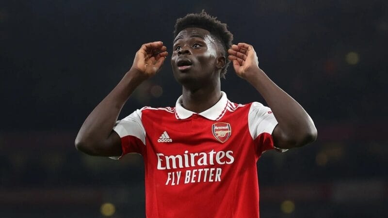 Bukayo Saka không nằm trong "mắt xanh" của Ferdinand