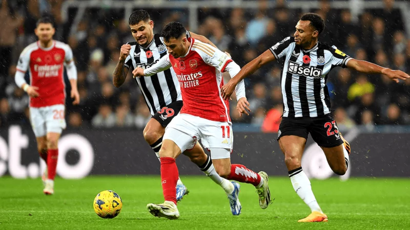 Những trận đấu gần đây giữa Arsenal và Newcastle đều khá hấp dẫn