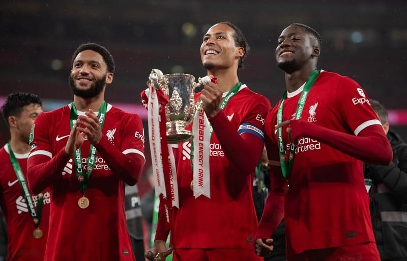 Liverpool vừa giành chức vô địch League Cup.