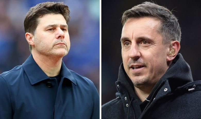 Pochettino vốn có mối quan hệ tốt với Neville