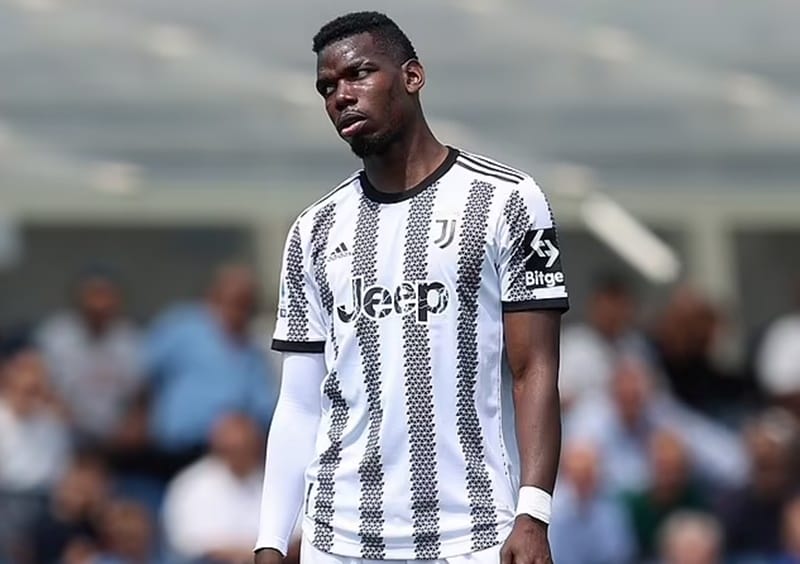 Pogba nhận án phạt vì doping.