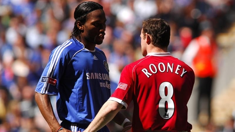 Rooney dành sự ngưỡng mộ lớn đối với Drogba