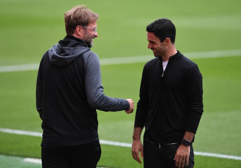 Arteta được truyền cảm hứng từ Klopp.