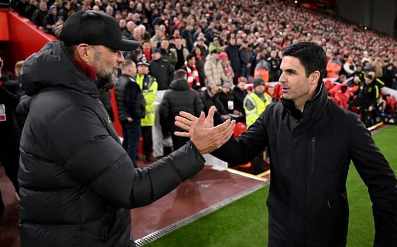 Arteta học nhiều điều từ Klopp.