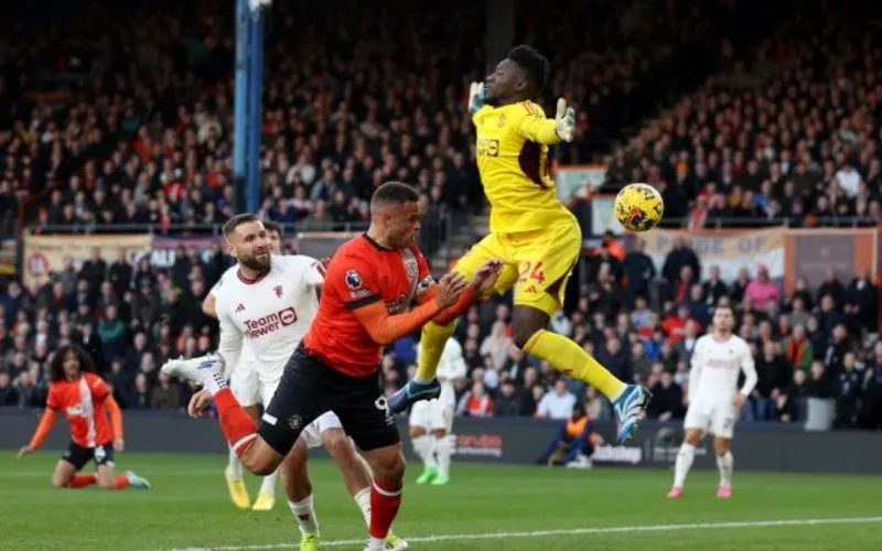 Kết quả bóng đá Luton vs Man United