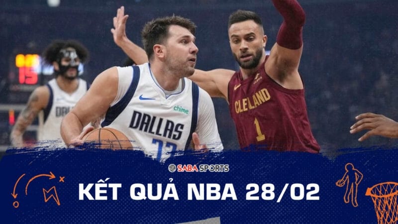 Kết quả NBA hôm nay ngày 28/02: Mavericks thua cay đắng, Warriors tìm lại niềm vui