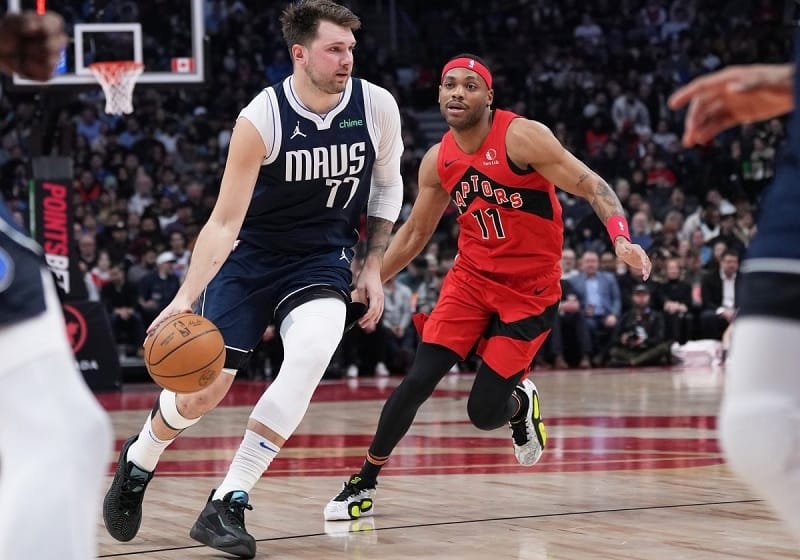 Doncic và đồng đội hạ Raptors