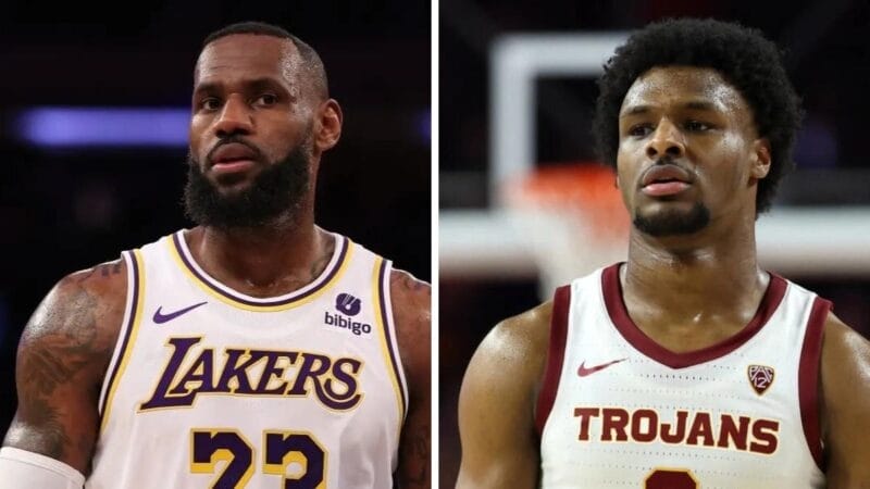 Áp lực con trai cầu thủ nổi tiếng: Bronny có nên thi đấu với LeBron James?