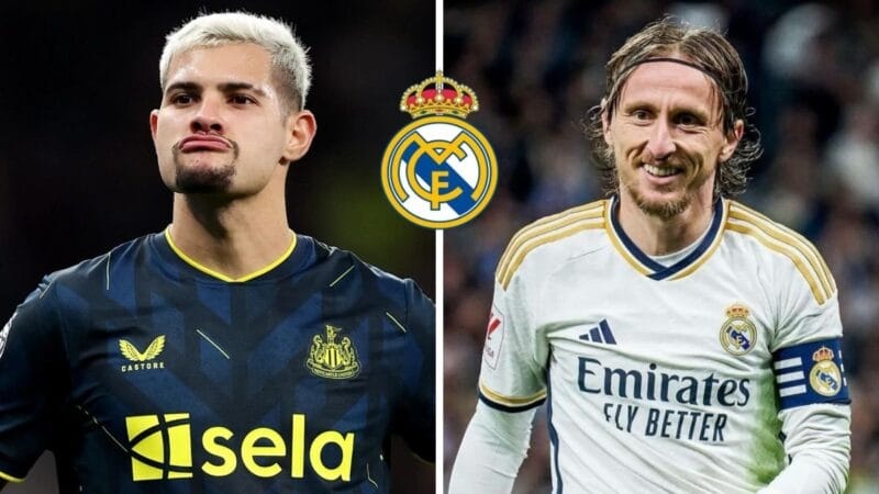 Real Madrid nhắm Bruno làm người kế nhiệm cho Luka Modric