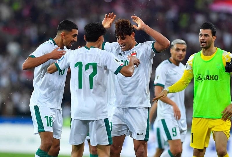 ĐT Iraq đang ở rất gần vé đi tiếp (Ảnh: Iraq Football Association).