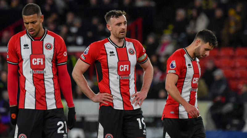 Sheffield Utd vừa nhận trận thua tan nát trước Arsenal