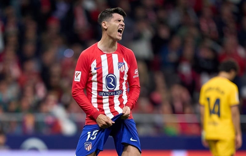 Alvaro Morata hiện đang vô cùng hạnh phúc tại Atletico Madrid.