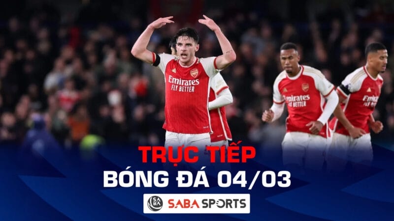 Trực tiếp bóng đá hôm nay ngày 04/03: Arsenal nã pháo, Ronaldo tung hoành