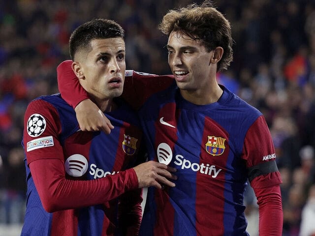 Joao Cancelo và Joao Felix tỏa sáng trong màu áo Barcelona.