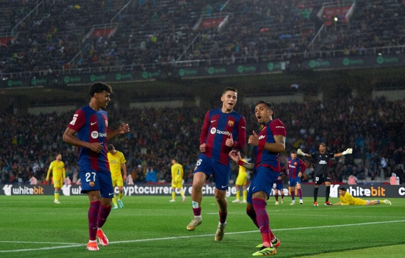 Kết quả bóng đá Barcelona vs Las Palmas: Người hùng Raphinha giúp chủ nhà thắng nhọc