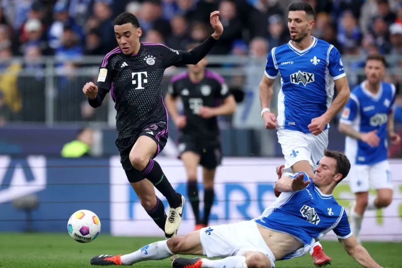 Kết quả bóng đá Darmstadt vs Bayern Munich