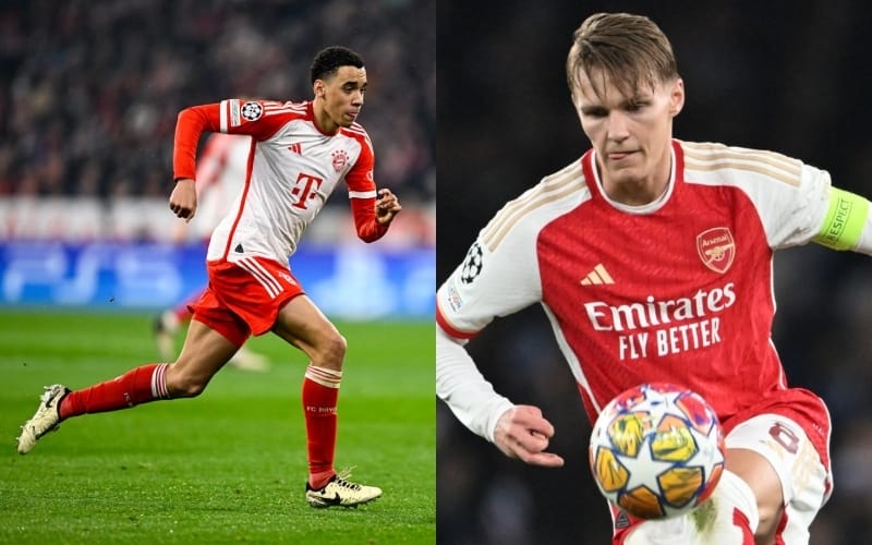 Musiala khen ngợi các cầu thủ Arsenal