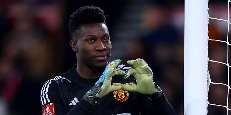 Onana vừa cùng Man United vào tứ kết FA Cup