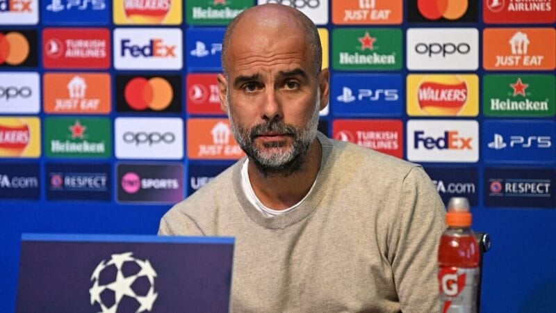 Pep Guardiola tỏ ra bực bội với lịch thi đấu của Man City