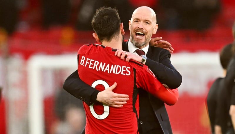 Ten Hag và Man United có một đêm bùng nổ