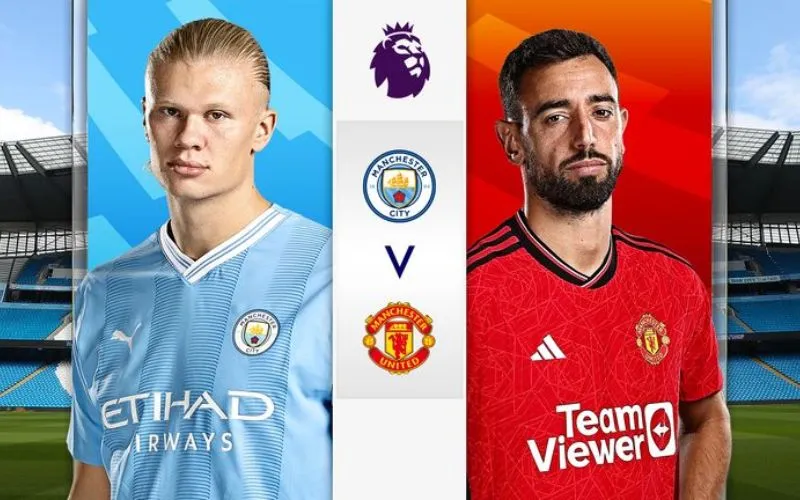 Trực tiếp bóng đá Man City vs Man United