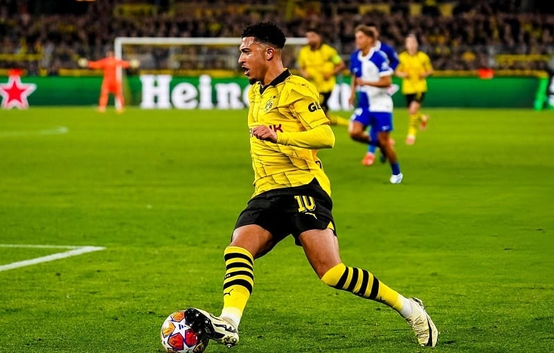 Jadon Sancho đang thi đấu tốt tại Dortmund.