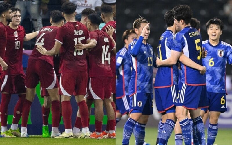 Những bàn thắng đến liên tiếp trong cặp đấu giữa U23 Qatar và U23 Nhật Bản