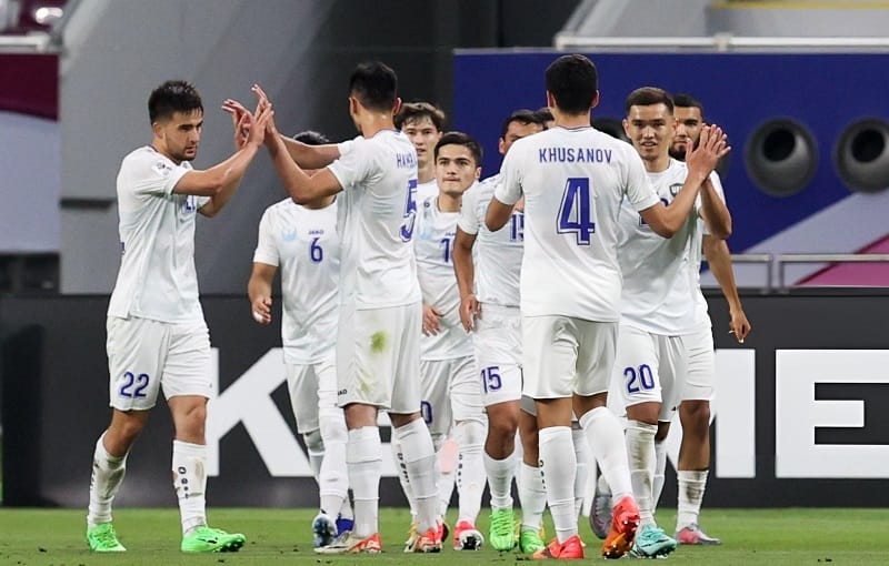 U23 Uzbekistan hoàn toàn áp đảo U23 Việt Nam (Ảnh: Getty).