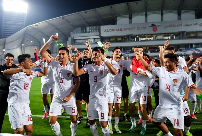 U23 Indonesia là ngựa ô của VCK U23 châu Á 2024 (Ảnh: Getty).