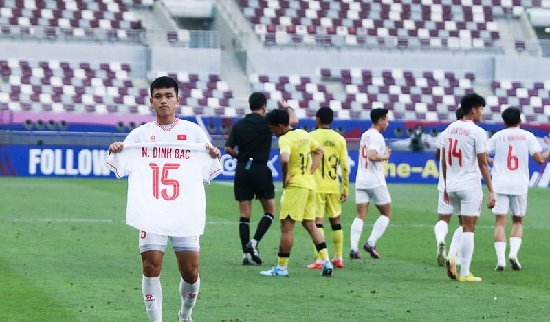 U23 Việt Nam đánh bại U23 Malaysia với tỷ số 2-0 (Ảnh: VFF).