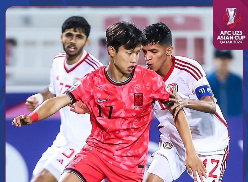 U23 Hàn Quốc giành chiến thắng vất vả trong ngày ra quân (Ảnh: AFC Asian Cup).