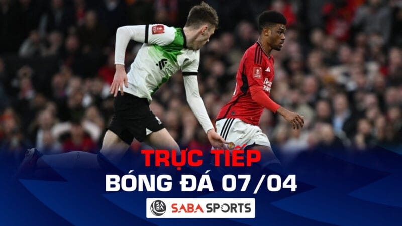 Trực tiếp bóng đá hôm nay 07/04: Tâm điểm derby nước Anh