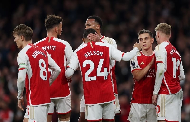 Những thống kê đáng chú ý sau chiến thắng của Arsenal trước Luton Town