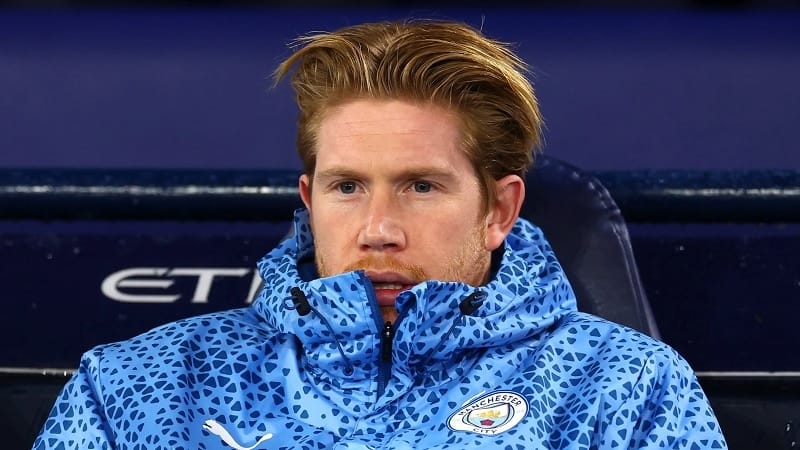 De Bruyne dự bị trước Man City rạng sáng nay