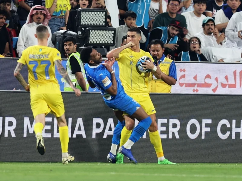 Ronaldo, Al Hilal vs Al Nassr 