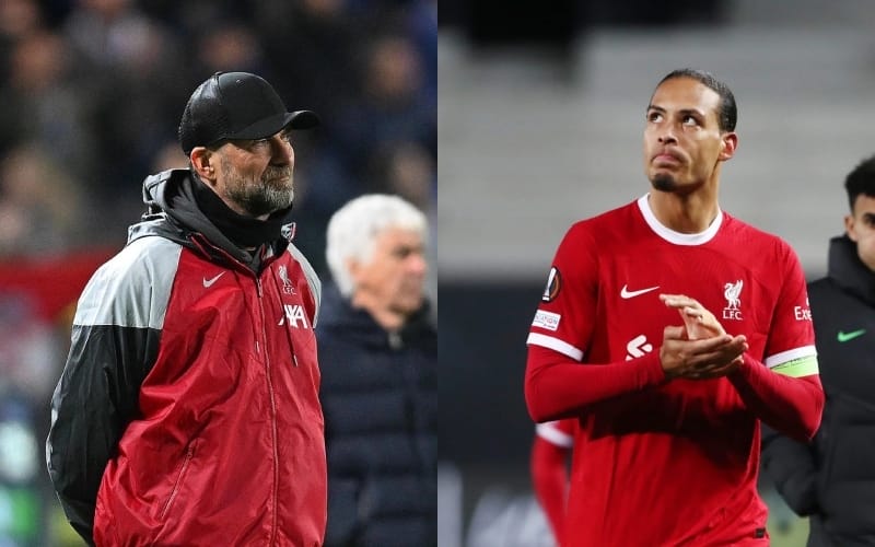 Liverpool bị loại khỏi Europa League, Klopp và Van Dijk nói gì?