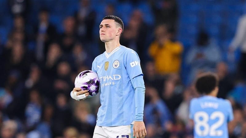 Foden tỏa sáng trong trận đấu giữa Man City vs Aston Villa ở vòng 31