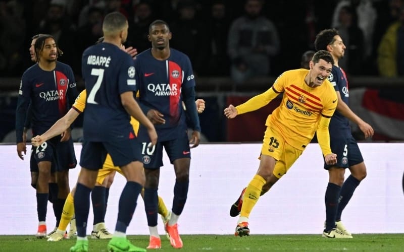 Barcelona đánh bại PSG tại Parc des Princes