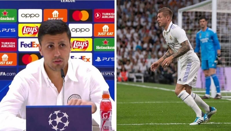 Rodri dè chừng trước Kroos