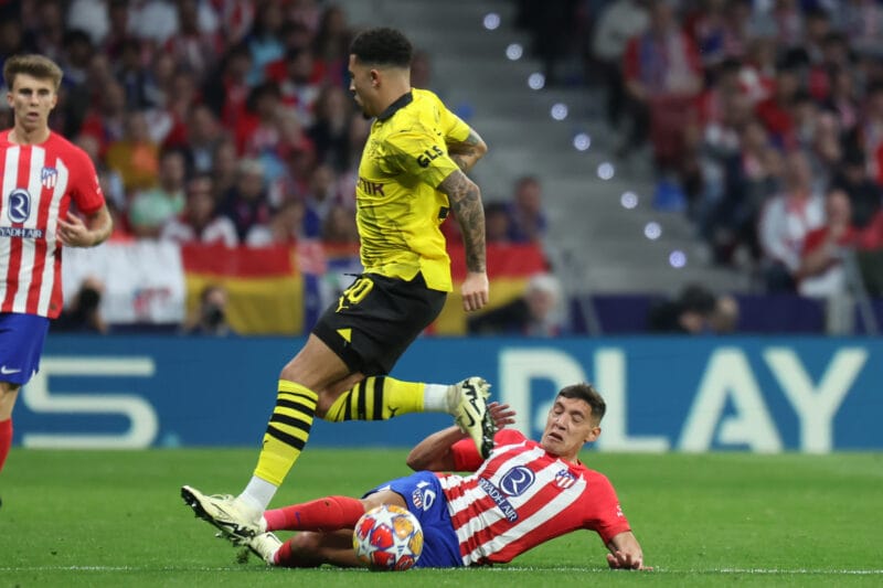 Dortmund khó thắng Atletico Madrid tại sân nhà.