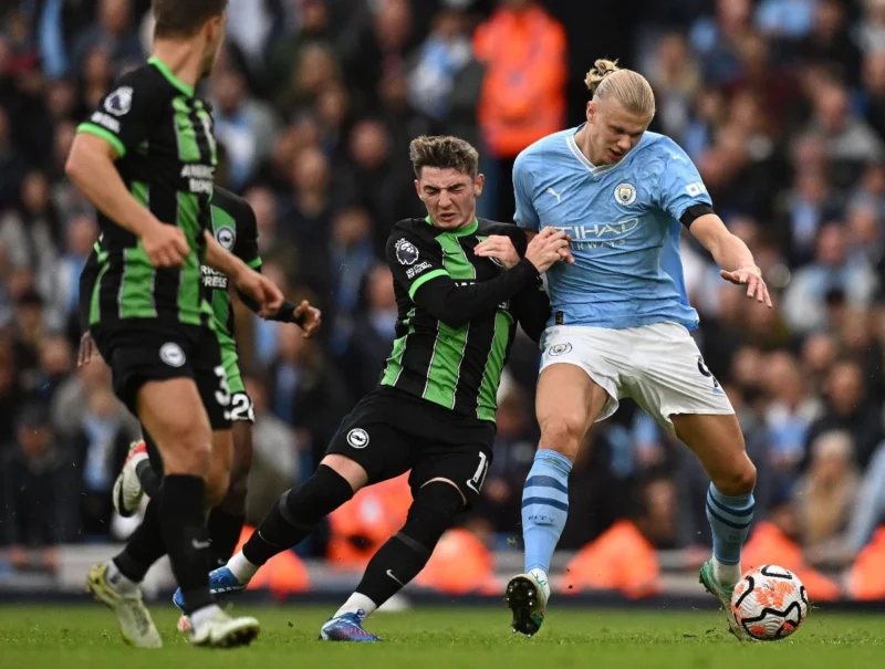 Trực tiếp bóng đá Brighton vs Man City