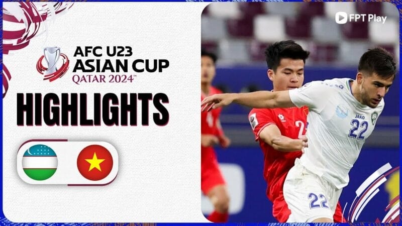 U23 Uzbekistan vs U23 Việt Nam, vòng bảng U23 châu Á 2024