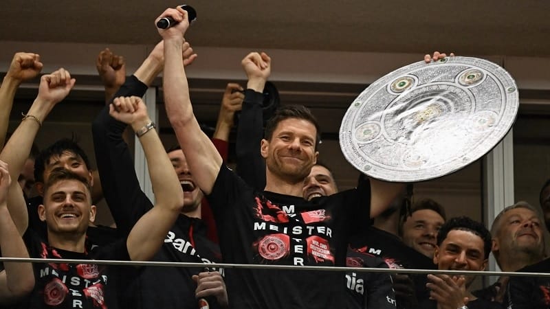 Xabi Alonso nói gì khi vô địch Bundesliga cùng Bayer Leverkusen?