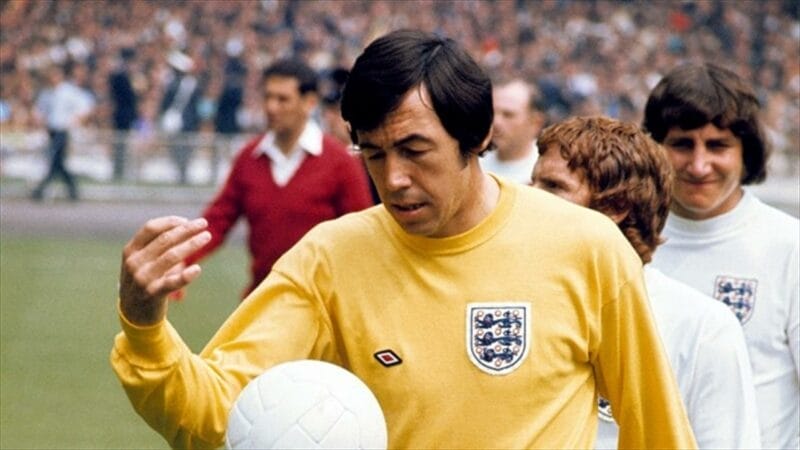 Gordon Banks thuộc thế hệ vàng đã vô địch thế giới cùng tuyển Anh.