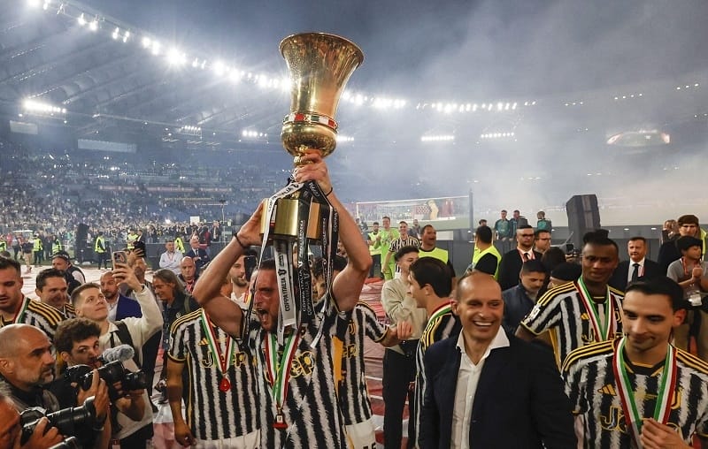 Juventus vừa vô địch Coppa Italia.