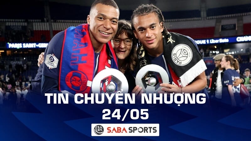 Tin chuyển nhượng bóng đá hôm nay 24/05: Không phải Real Madrid, Mbappe gia nhập Lille