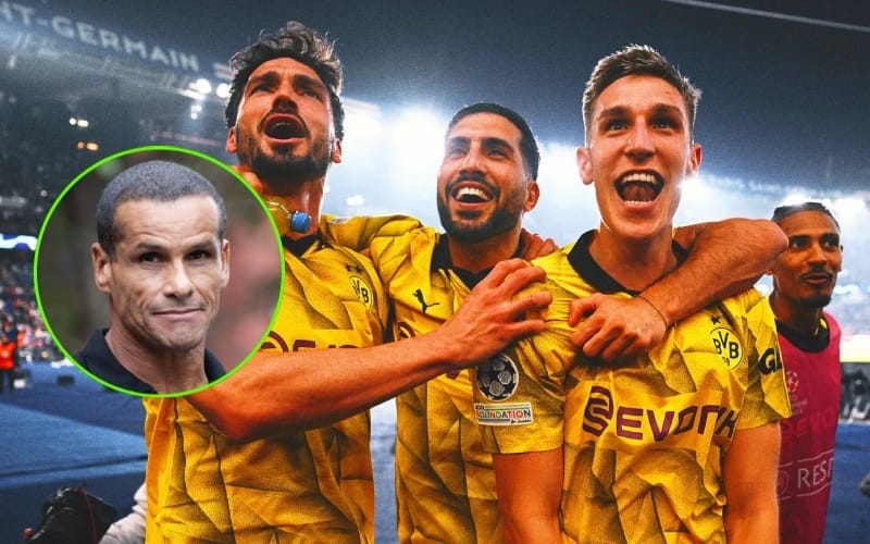 Rivaldo ủng hộ Dortmund vô địch Champions League mùa này